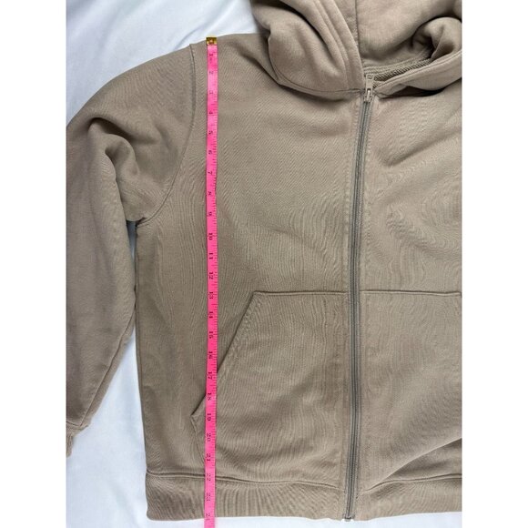 ALO YOGA Everyday Full Zip Hoodie Unisex Fleece Lounge Jacket M $148 - Picture 9 of 9